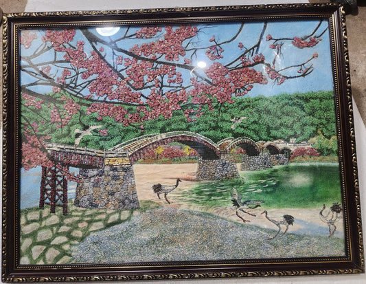 Stone bridge scene